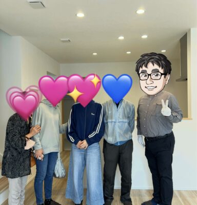 昨日はお客様との完成立会でした！